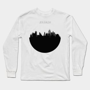 Jerusalem Skyline Long Sleeve T-Shirt